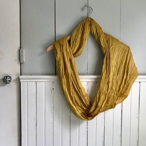 Silk Cotton Infinity Scarf